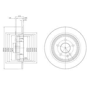 Drive+ - Гальмівний диск Drive+ DRIVE+ DP1010.11.0227