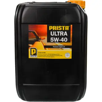 Моторна олива Ultra 5W-40 синтетична 20 л PRISTA 1026