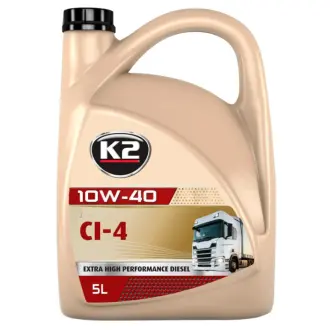 Моторное масло Motor Oil 10W-40 CI-4 5 л полусинтетическое 5 л K2 O3695E