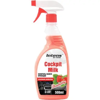Полироль для салона Intens Cockpit Milk Strawberry 500 мл WINSO 810830