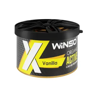 Ароматизатор повітря Organic X Active 40gr - Vanilla,(27шт./уп.) WINSO 533730