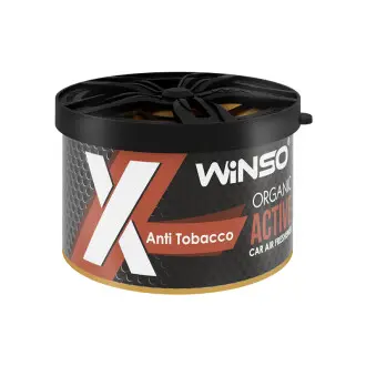 Ароматизатор повітря Organic X Active 40gr - Anti Tobacco,(27шт./уп.) WINSO 533630