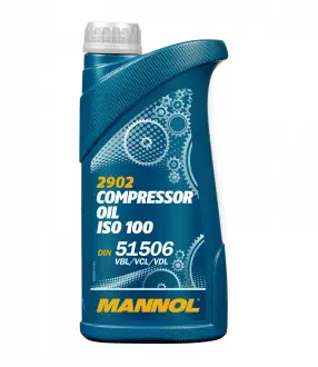 Олива гідрав. Compressor Oil VDL ISO100 1л (20шт/уп) MN2902-1 MANNOL MN29021