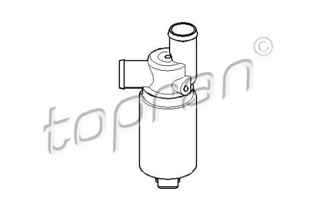 Регулятор холостого ходу TOPRAN 207538