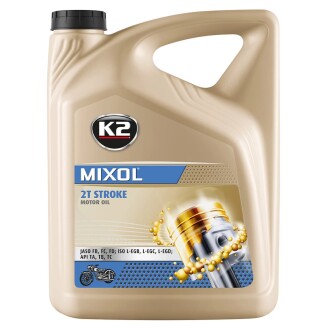 Олива моторна 2T STROKE MOTOR OIL MIXOL 5 л K2 O5295E