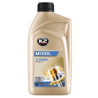 Олива моторна 2T STROKE MOTOR OIL MIXOL 1 л K2 O5291E