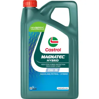 Моторное масло Magnatec Hybrid 0W-16 синтетическое 5 л CASTROL 0W16 M H 5L