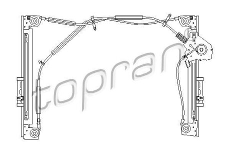 Склопідйомник TOPRAN 501832