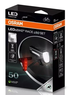 Набор велофар LEDsBIKE RACE 50 SET, OSRAM LEDBL101 SET