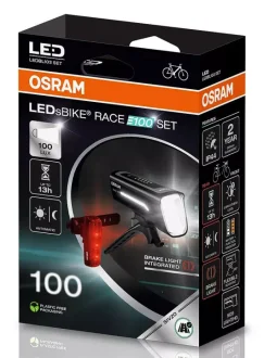 Набор велофар LEDsBIKE RACE 100 SET, OSRAM LEDBL103 SET