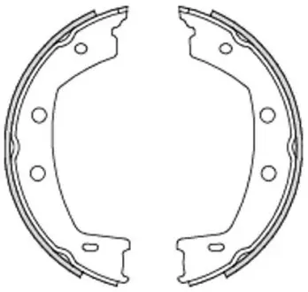 LAND ROVER колодки гальм. задні Freelander 06- REMSA 4755.00