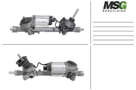 Рульова рейка з ЕПК Opel Astra J 10-15 Rebuilding MSG OP403.NLF0.R