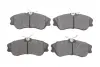 Колодки гальмівні (передні) Citroen Berlingo/Peugeot Partner 96- KAVO PARTS KBP-10030 (фото 1)