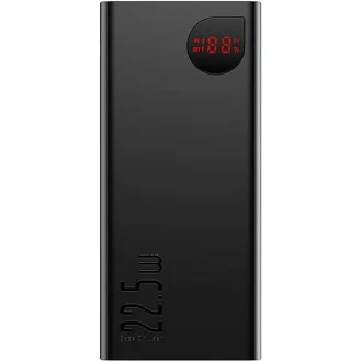 Зовнішній акумулятор Adaman Fast Charge Power Bank 40000mAh 22.5W Black BASEUS PPAD020101