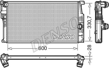 Радіатор DENSO DRM05015 (фото 1)