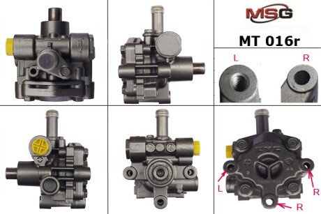 Насос ГПК відновлений Peugeot 4007 07-12, Mitsubishi Outlander XL 07-12, Citroen C-Crosser 07-12 Rebuilding MSG MT016R