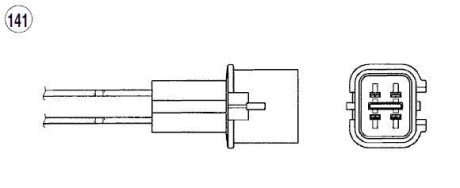 Лямбда-зонд NGK 97059