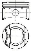 Поршень NURAL 8743530700