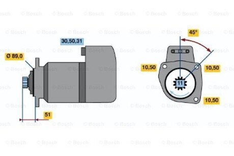 BOSCH 0001416043