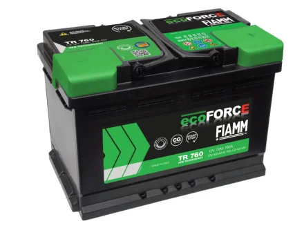 Фото запчасти Аккумулятор ecoForce 6 CT-70-R FIAMM 7907330 Аккумулятор ecoForce 6 CT-70-R FIAMM 7907330