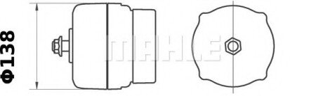 Генератор MAHLE MAHLE\KNECHT MG111 (фото 1)