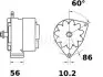Генератор MAHLE MAHLE\KNECHT MG195 (фото 1)