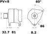 Генератор MAHLE MAHLE\KNECHT MG246 (фото 1)