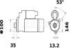 Стартер MAHLE MAHLE\KNECHT MS286 (фото 1)