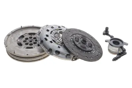Демпфер + комплект зчеплення VW Crafter 2.5TDI 06-11, 120kw, BJM(без болтів) LUK DSC_600 0202 00