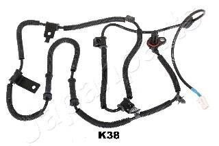 KIA Датчик ABS задній лівий SORENTO I (JC) 2.5 CRDi 06-11 JAPANPARTS ABS-K38