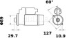 Стартер MAHLE MAHLE\KNECHT MS645 (фото 2)