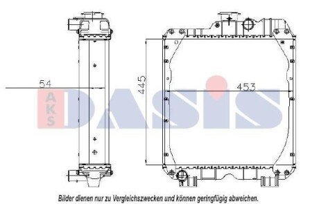 Радіатор AKS DASIS 440312N