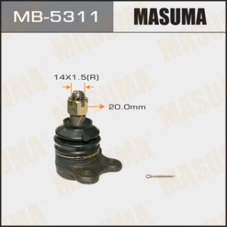 Опора шаровая передн верх ISUZU D-MAX I (TFR, TFS) 02-12, D-MAX I (TFR, TFS) 06- MASUMA MB5311