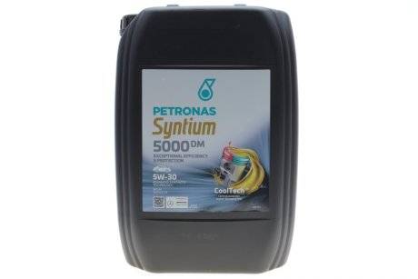 Моторна олива Syntium 5000 DM 5W-30 синтетична 20л PETRONAS 70644R41EU