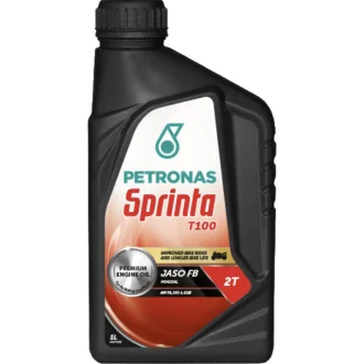 Моторное масло 2T Sprinta T100 минеральное 1 л PETRONAS 73122E15EU