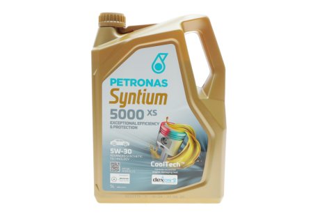 Моторна олива SYNTIUM 5000 XS 5W30 5л PETRONAS 70660M12EU