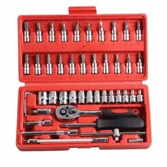 Набор инструментов Wrench Socket 46 пр. (WS46) CRV 46PCS