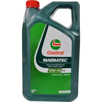 Моторное масло Magnatec A/B 10W-40 полусинтетическое 5 л CASTROL 15F7D2