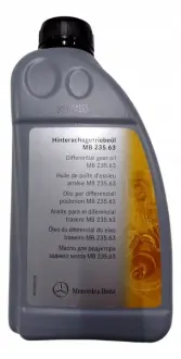 Трансмиссионное масло Genuine Rear Axle Oil 75W-80 MB (235.63) 1 л MERCEDES-BENZ 000989360811
