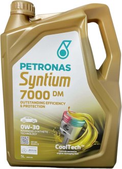 Моторна олива SYNTIUM 7000 DM 0W30 5л PETRONAS 70662M12EU