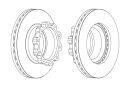 Гальмівний диск FERODO FCR170A