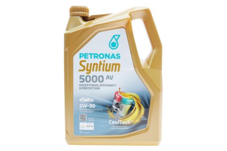 Моторна олива SYNTIUM 5000 AV 5W30 5л PETRONAS 70950M12EU