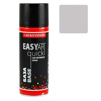 Емаль автомобільна Easy Art Quick Base Daewoo 92 U Сріблясто-сіра металік аерозоль 400 мл CS SYSTEM CS192U