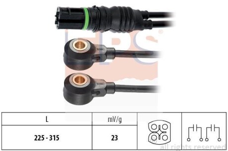 BMW Датчик детонації 1 (E81) 116 i/118 i/120 i 06-11, 3 (E46) 316 i/318 i/ 320 i 98- EPS 1.957.132