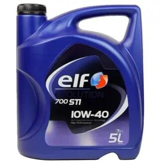 Олива моторна 10w-40 Evolution 700 STI бензин 5л (3шт уп) ELF 2919553