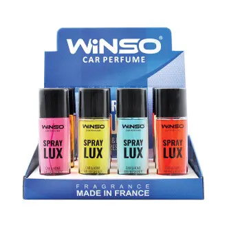 Освіжувач повітря Spray Lux, спрей 55 мл. - MIX №2 (12шт/бокс) WINSO 500034