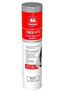 Мастило Tirex HT2 (NLGI 2) (-25С..+200C) (червоний) (тубус 0,4кг) WOLVER 4260360945618