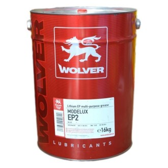 Мастило MODELUX EP2 (NLGI 2) (-30С..+120C) (жовтий) ведро 20л WOLVER 4260360940699