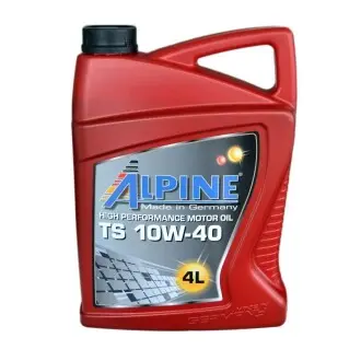 Моторна олива TS 10W-40 напівсинтетична 4л ALPINE 0085-4