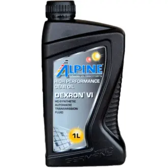 Трансмиссионное масло ATF Dexron VI синтетическое 1 л ALPINE 0695-1 (фото 1)